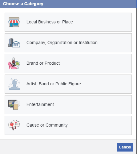 How To Create A Facebook Business Page Step 3
