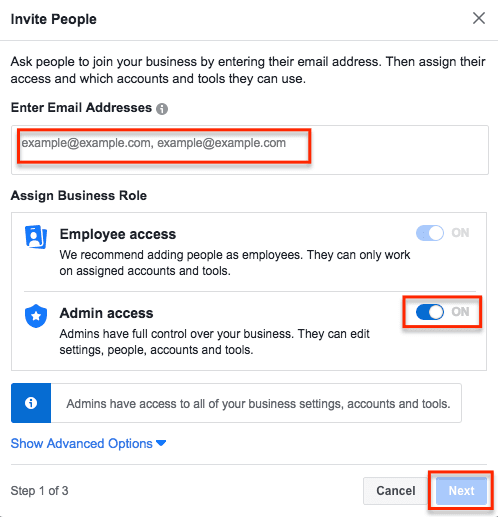 How to Add Admin to Facebook Page - Step 3