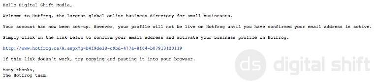 How to add your business to HotFrog.ca7
