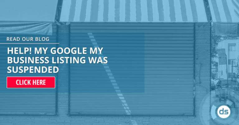 Help! My Google My Business Listing Was Suspended Graphic